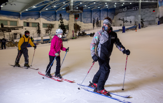 Clase grupal Esquí Nivel 1