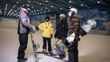 Clases de snowboard