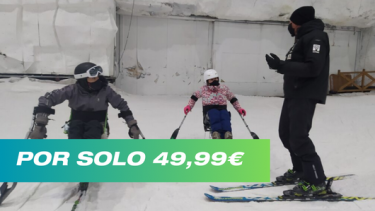 Clase de esquí o snowboard adaptada