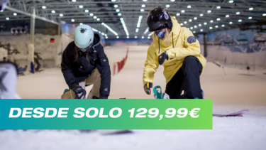 Curso de snowboard intensivo 1 día iniciación